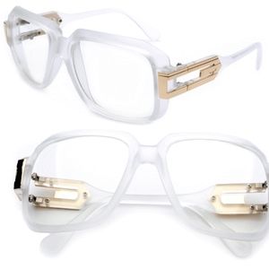 Clear frame Clear Lens Gazelle Style Sun Glasses